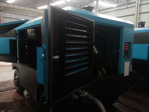 Diesel Driven Portable Air Screw Compressor