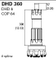 Zuanshan DHD 360 COP64 6 inch DTH Hammer for Open Cast Iron Ore Mining