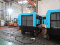 357cfm 10m3 min 13bar 1.3Mpa 188.5psi LGCY-10 13 diesel movable air compressor for mining project