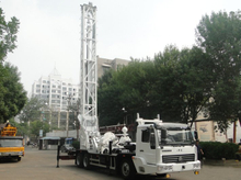 BZC350ZY 300m rotary truck-mounted water well drill equipment