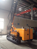 KY125 DTH Driller KG920B Portable Drilling Rig with Diesel Air Compressor